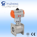 2PC Stainless Steel Ball Valve with Pneumatic Actuator